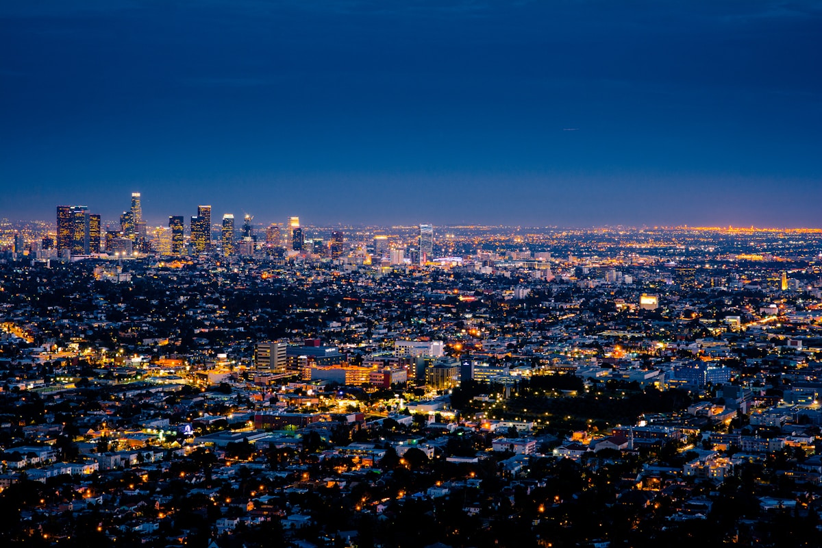 Los Angeles skyline lifestyle