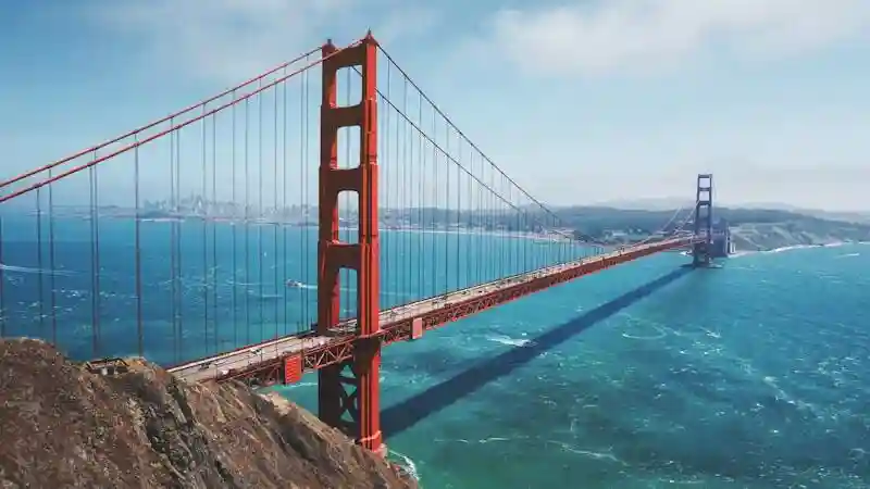 San Francisco Bay city view